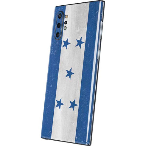 Honduras Flag Distressed Galaxy Note 10 Plus Skin